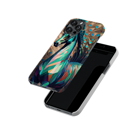 Horse And Peacock Manipulation Slim Hard Case