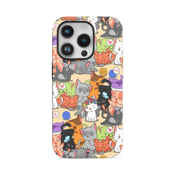 Holiday Cats Flexible Soft Silicone Case