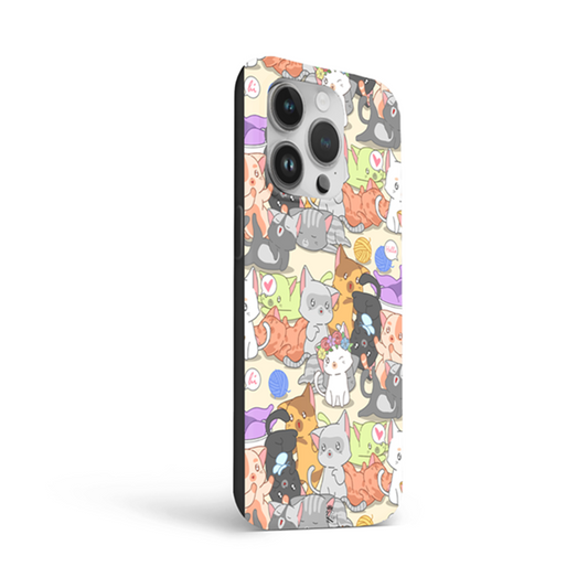 Holiday Cats Flexible Soft Silicone Case