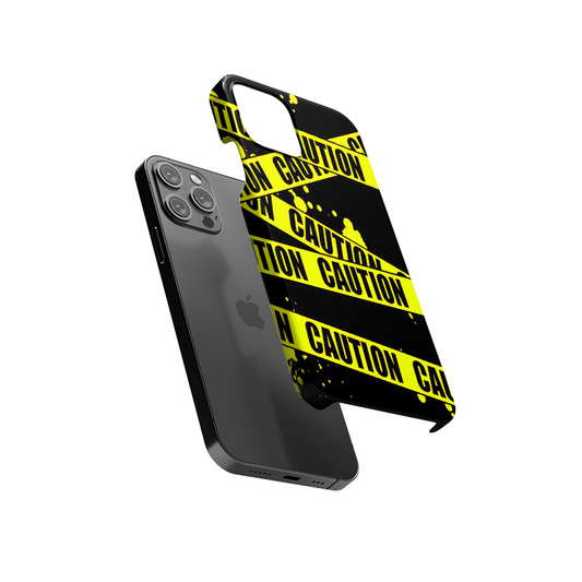Caution Slim Hard Case
