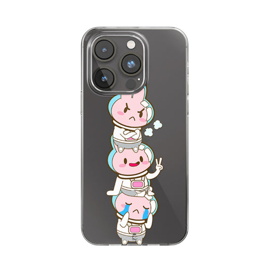 Mooshie Bears Clear Silicone Case