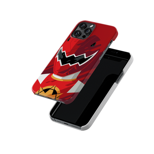Red Power Ranger Slim Hard Case