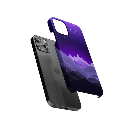 Purple Forest Slim Hard Case