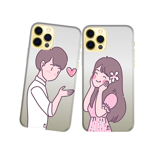 I Love You So Much  Slim Hard Couple Phone Case