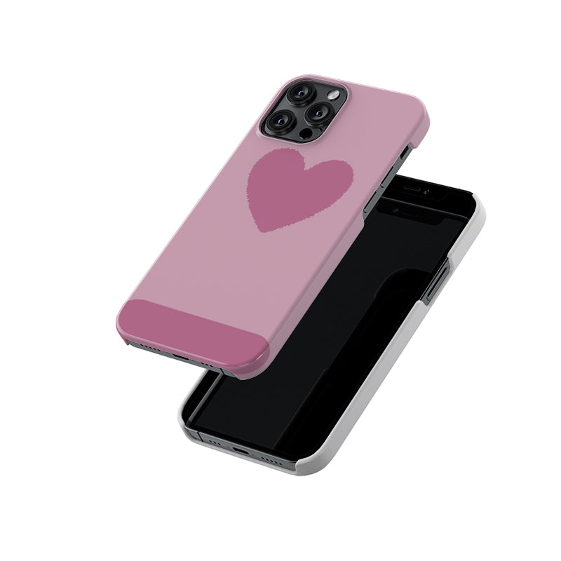 Little Pink Heart Slim Hard Case