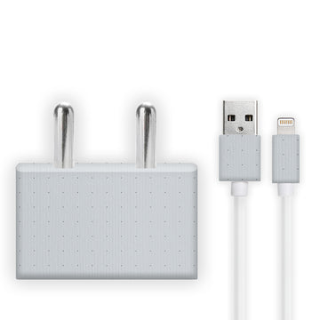 Grey Dots Charger Skin