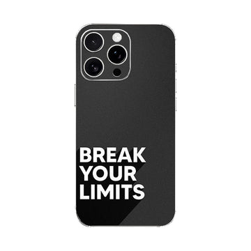 Break Your Limits Mobile Phone Skin