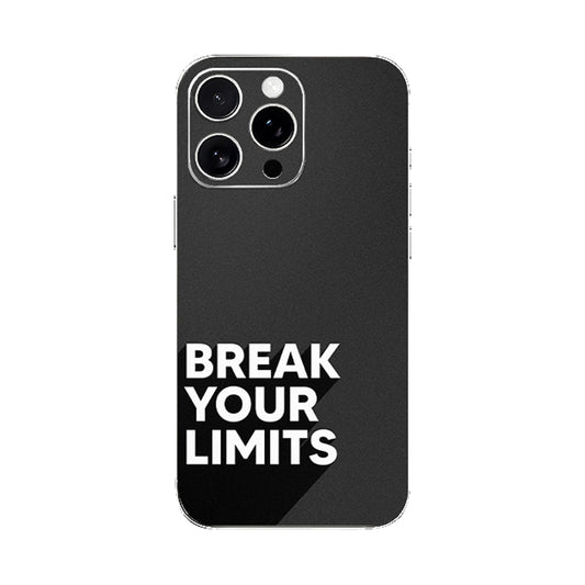 Break Your Limits Mobile Phone Skin