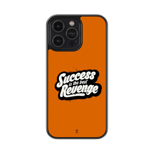 Success Is The Best Revenge Glossy Metal Case