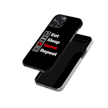 Eat Sleep Game and Repeat Slim Hard Case