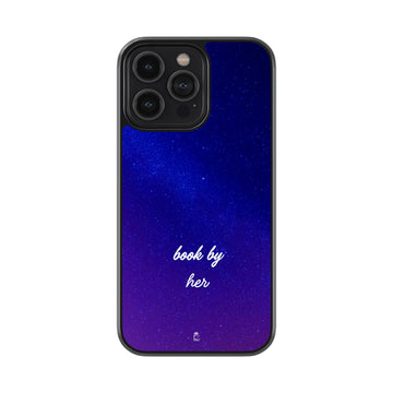 Book By Her Glossy Metal Case