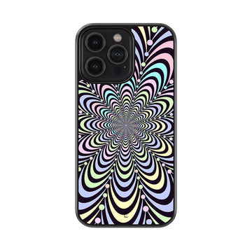 Chrome Arcs Glossy Metal Case