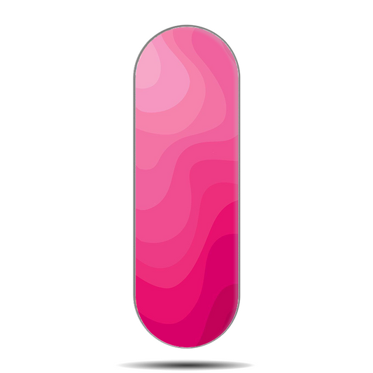 Pale Pink Pattern Phone Slider Grip