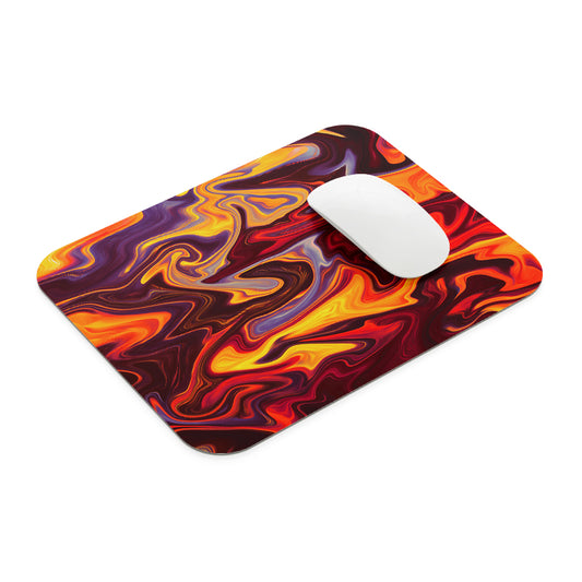 Lava Wave Mouse Pad