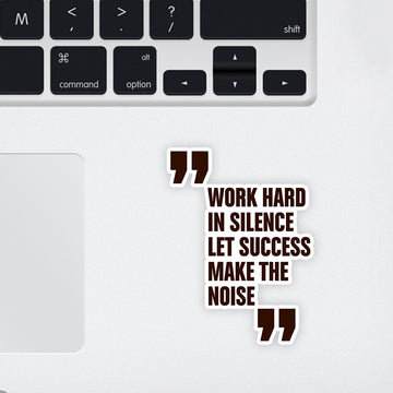 Success Make the Noise Laptop Sticker