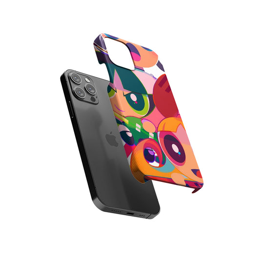 Vintage Power Puff Girls Slim Hard Case