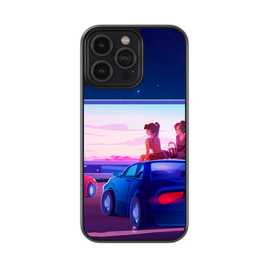 Car Lovers Glossy Metal Case