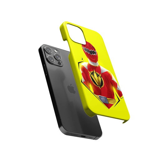 Dino Thunder Red Power Ranger Slim Hard Case