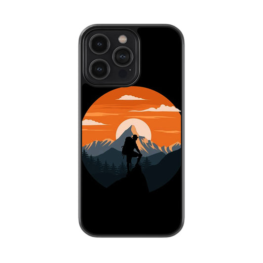 Hardest Climb Glossy Metal Case