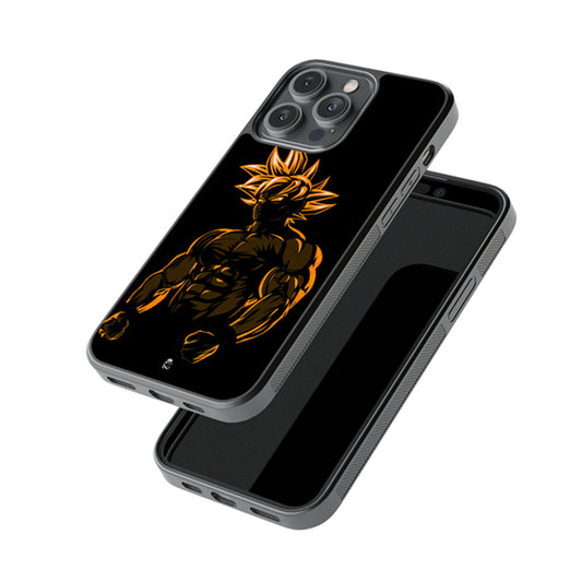 Goku Anime Glossy Metal Case