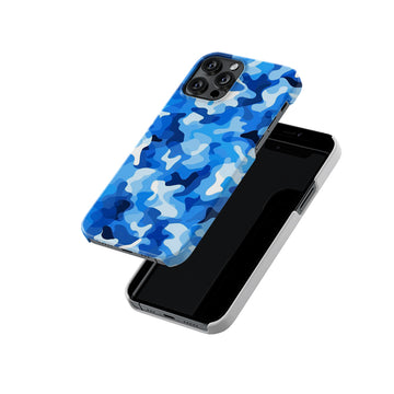 Sky Blue Camo Slim Hard Case