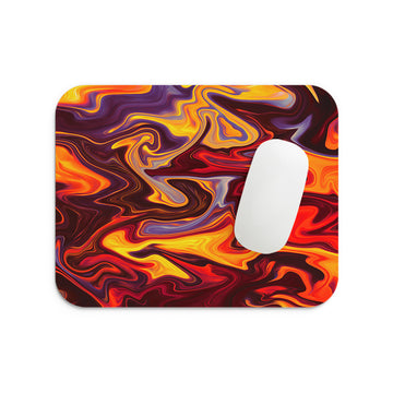 Lava Wave Mouse Pad