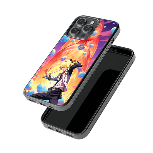 Black Leg Glossy Metal Case