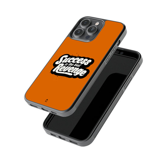 Success Is The Best Revenge Glossy Metal Case