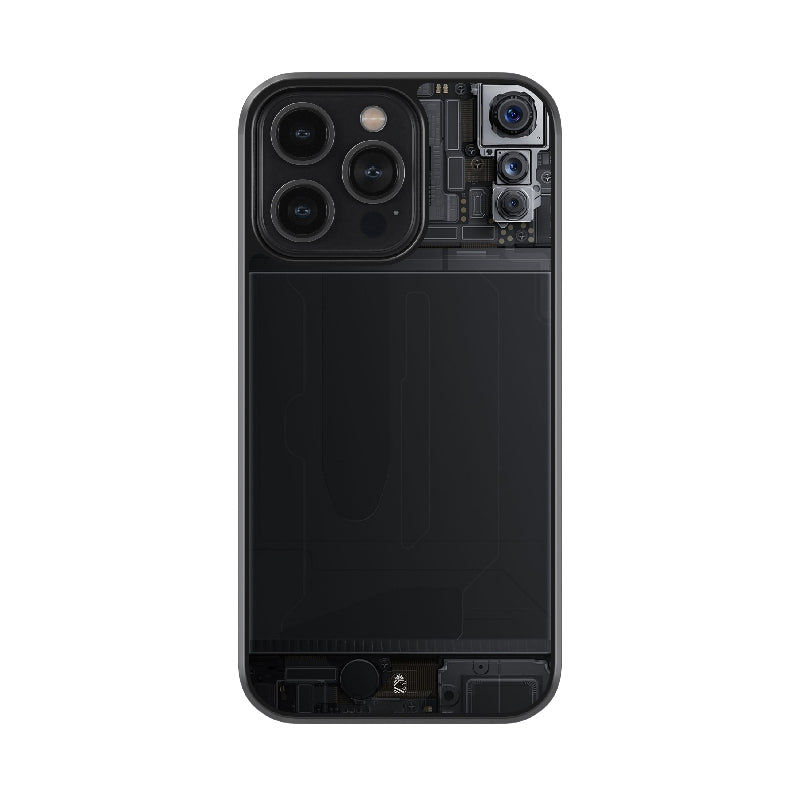 Black PCB Glossy Metal Case