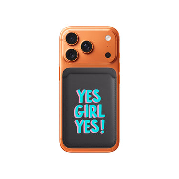 Yes Girl Magsafe Wallet
