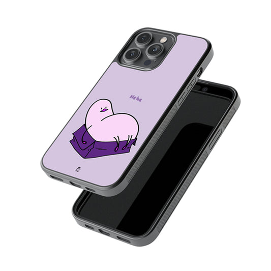 Playing Penguin Glossy Metal Case