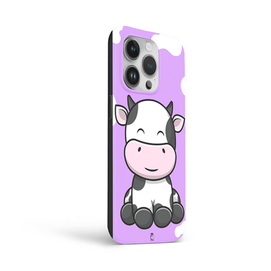 Cute Moo Flexible Soft Silicone Case