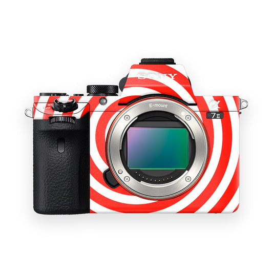 Red Fun Wheels Camera Skin