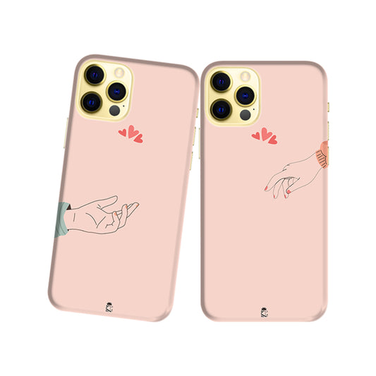 Forever Hands  Slim Hard Couple Phone Case