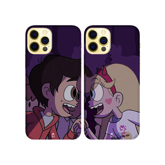 Enjoyable Couple Slim Hard Couple Phone Case