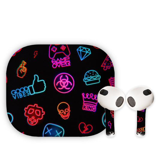 Neon Things Earbuds Skin