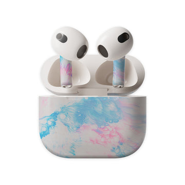 Pastel Water Colour Earbuds Skin
