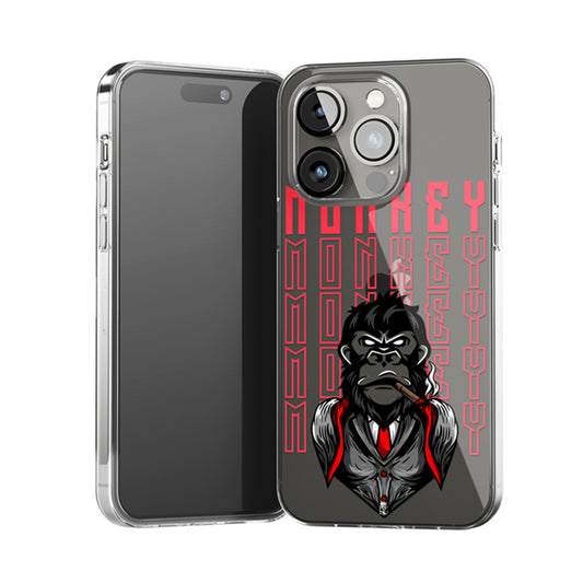 Bad Monkey Clear Silicone Case