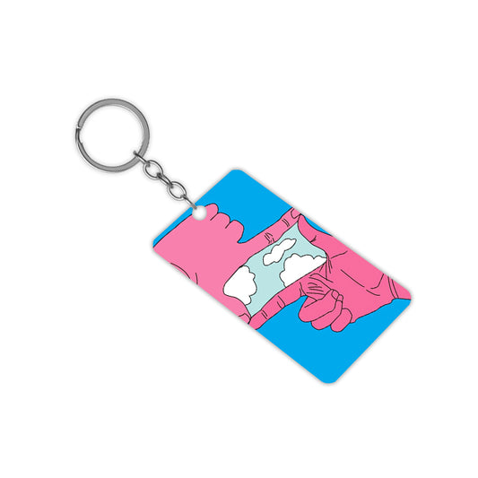 Perspective Keychain
