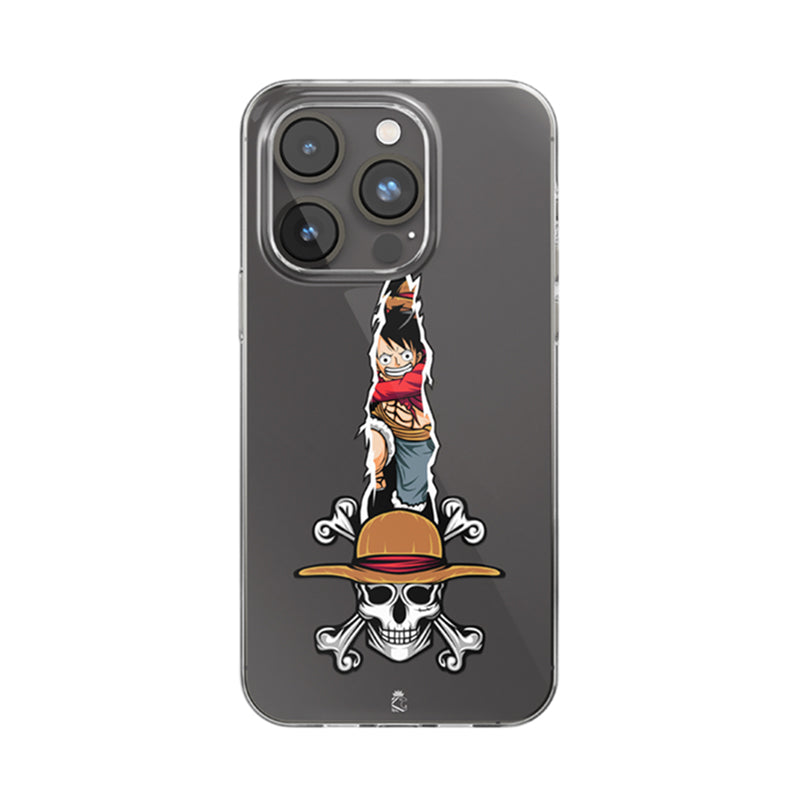 Luffy Clear Silicone Case