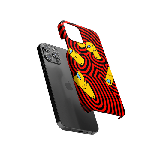 Illusionate Fingers Slim Hard Case