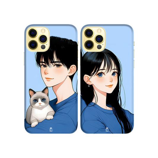 Best Family Forever Slim Hard Couple Phone Case