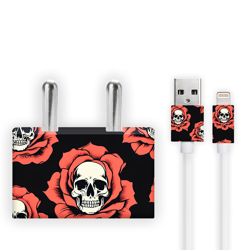 Red Skulls Charger Skin