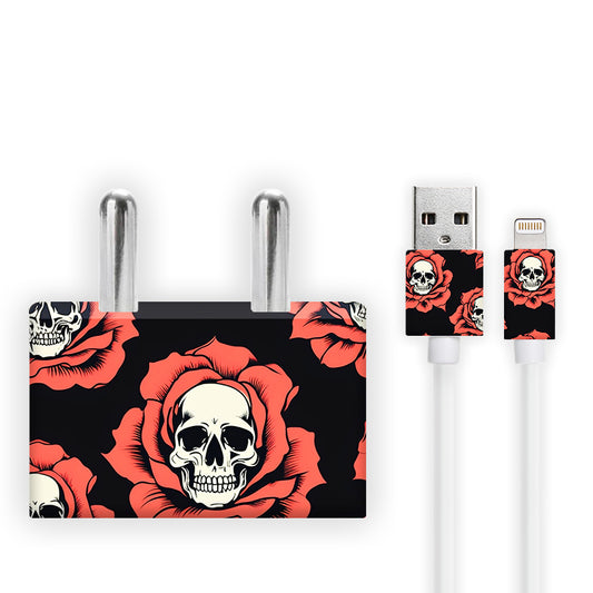 Red Skulls Charger Skin