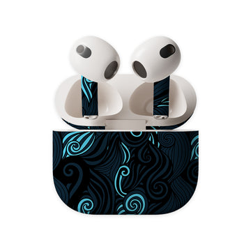 Coral Leaf Earbuds Skin