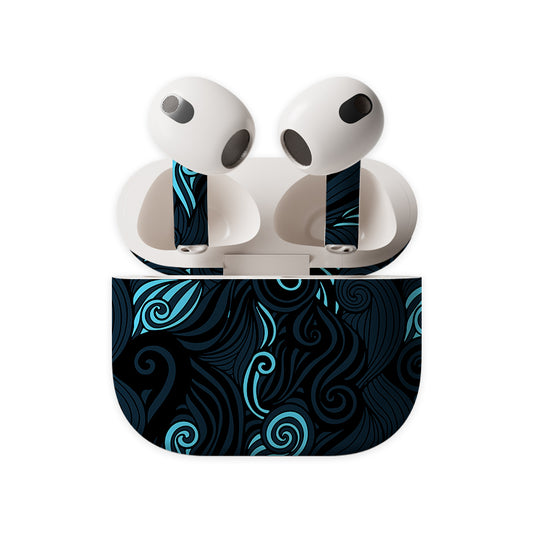 Coral Leaf Earbuds Skin