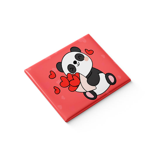 Panda Heart Fridge Magnet