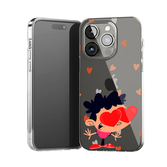 Cupid Boy Clear Silicone Case