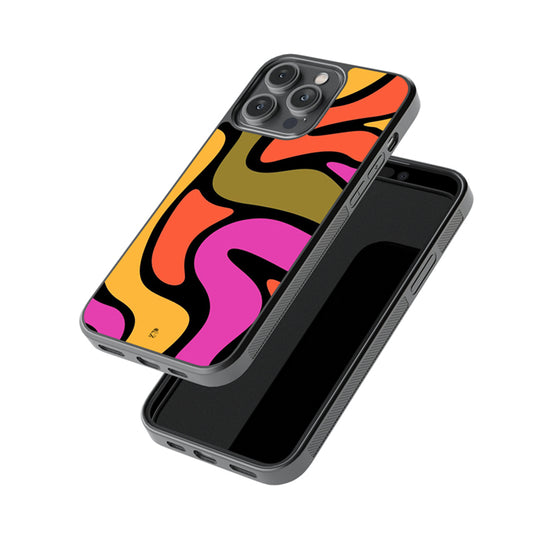 Flutter Wave Glossy Metal Case
