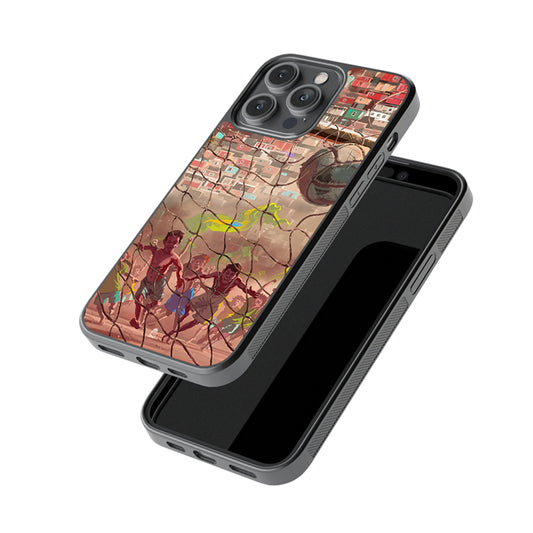 Football Lovers Glossy Metal Case
